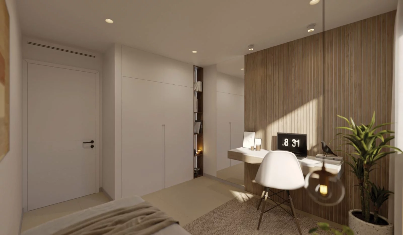 Veelzijdige ruimtes die aanpasbaar zijn aan uw levensstijl, perfect voor een thuiskantoor.