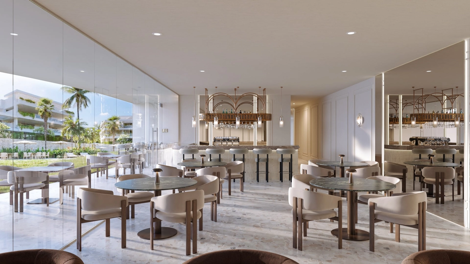 Geniet van het gemak van een eigen restaurant, perfect om te socializen met vrienden en familie.