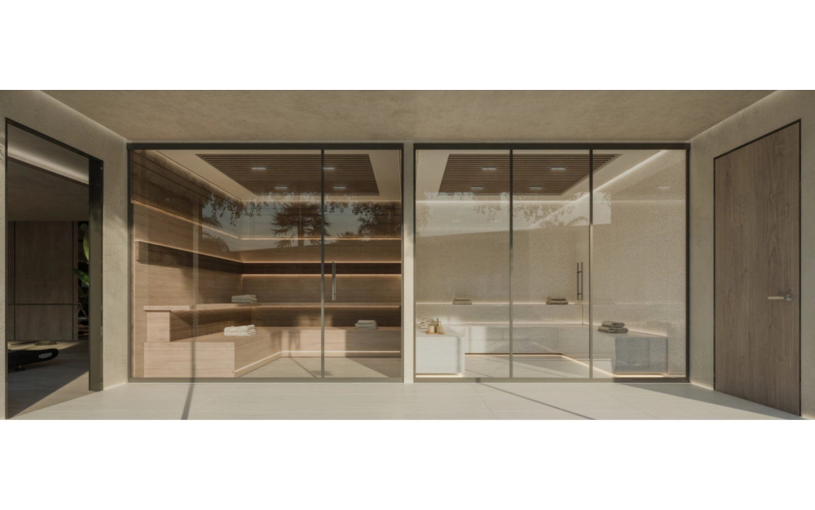 Ontspan en kom tot rust in het exclusieve wellnesscentrum, compleet met sauna en stoombad.