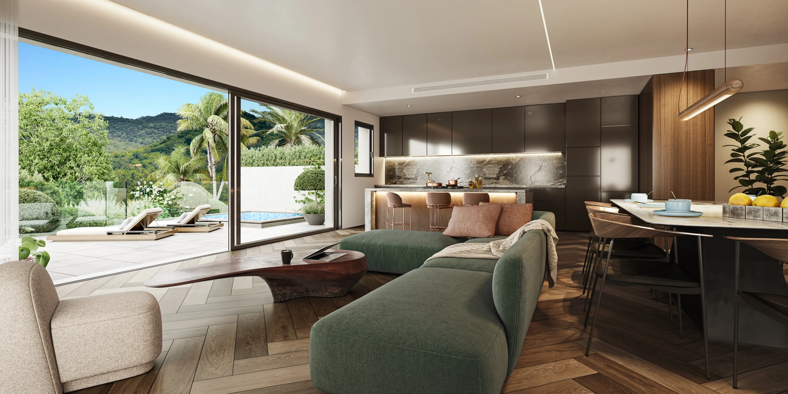 Verwen uzelf in de exclusieve spa voor bewoners, een luxueuze ruimte ontworpen voor ultiem welzijn en rust.