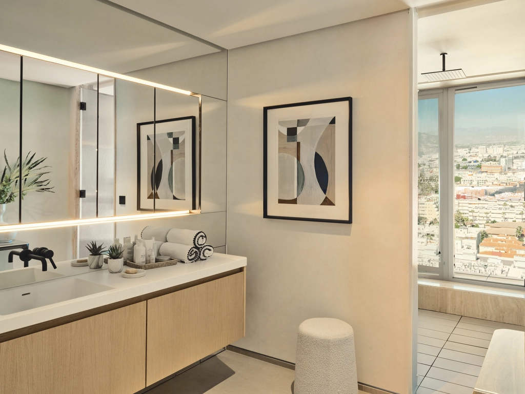 Elegante badkamers met hoogwaardige materialen, moderne armaturen en een doordacht ontwerp voor een spa-achtige ervaring thuis.