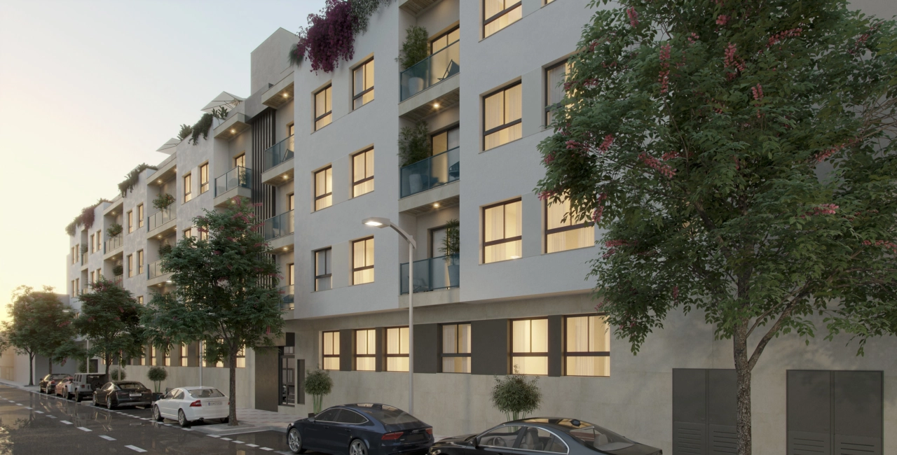 Een uitnodigende sfeer heet u 's avonds thuis welkom, met subtiele buitenverlichting.