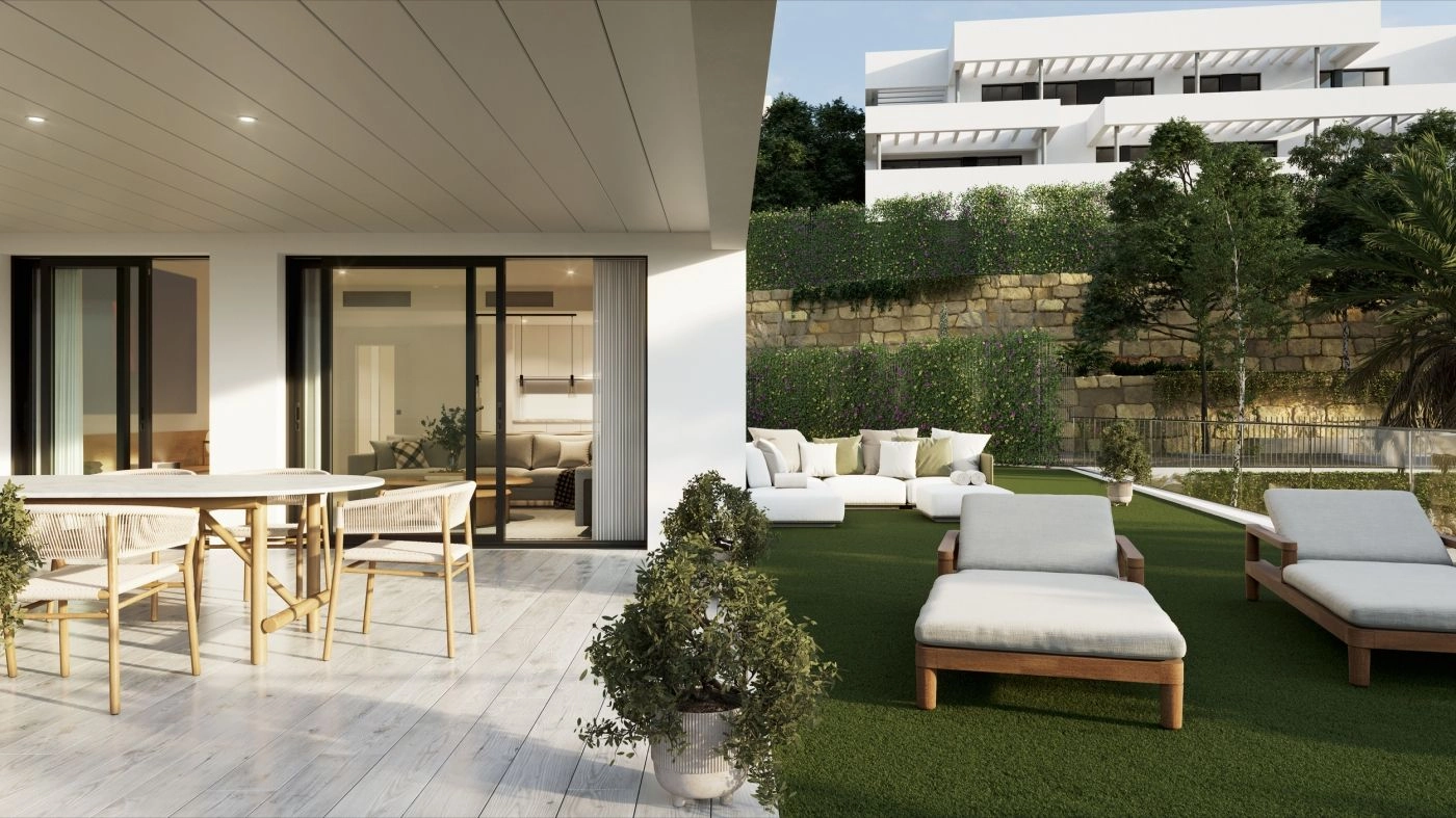 Royale privéterrassen, perfect om te dineren, te entertainen of simpelweg van de zon te genieten.