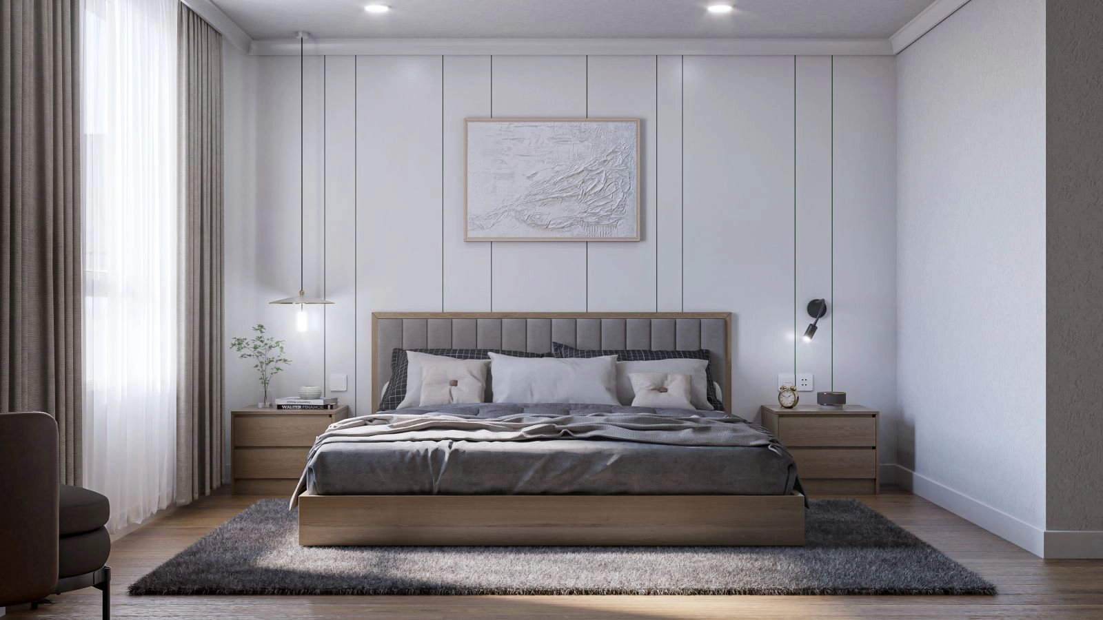 Rustige en comfortabele slaapkamers bieden een perfecte persoonlijke ruimte om uit te rusten en op te laden.