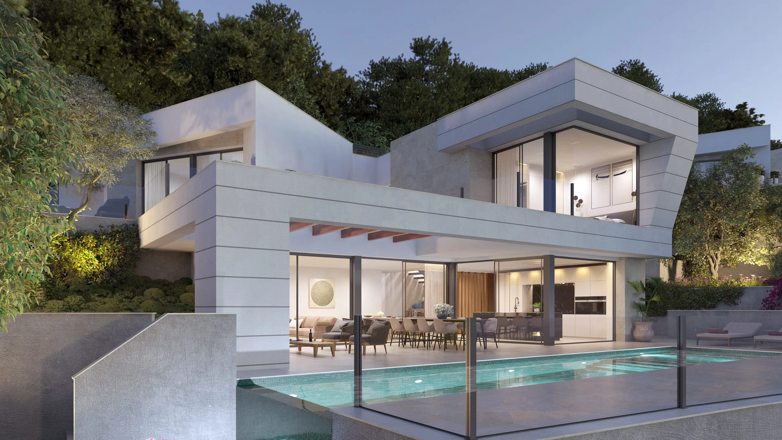 De perfecte setting voor het ontvangen van gasten of om te genieten van een rustig gezinsleven in uw luxe woning.