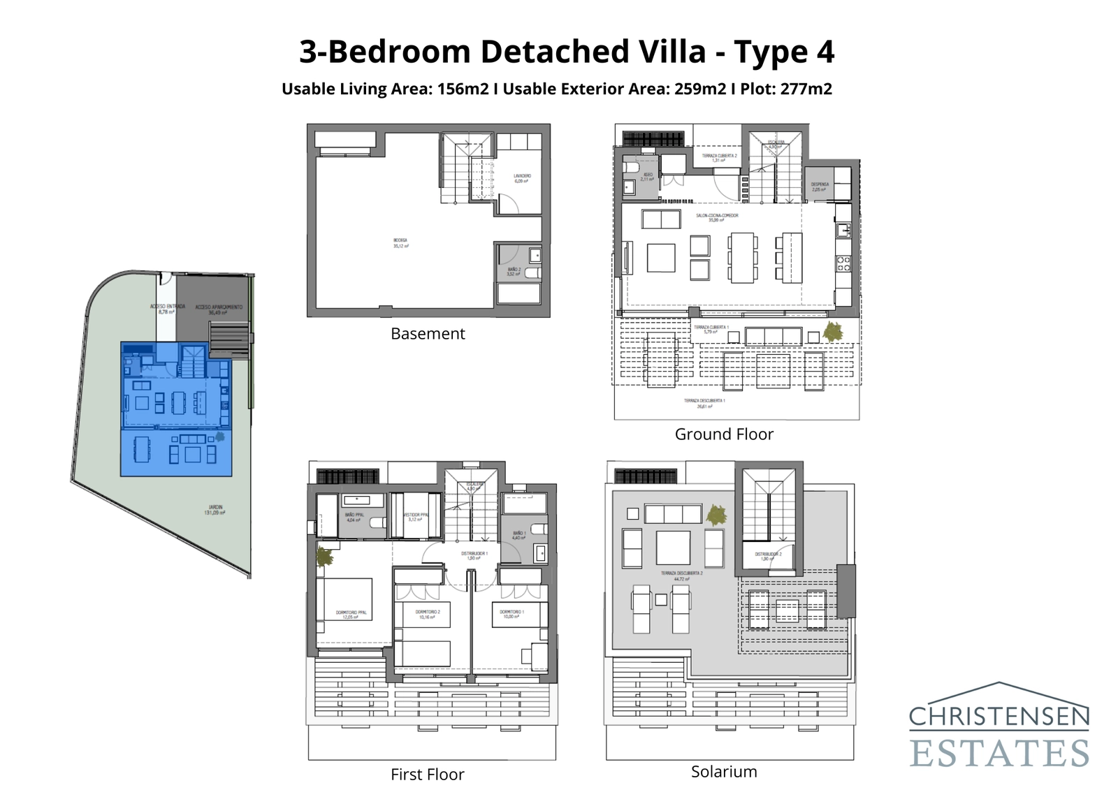 Verken de indeling van deze ruime woning met drie slaapkamers, ontworpen voor comfort en privacy met een vloeiende woonruimte, ruime buitenruimte en een dakterras.