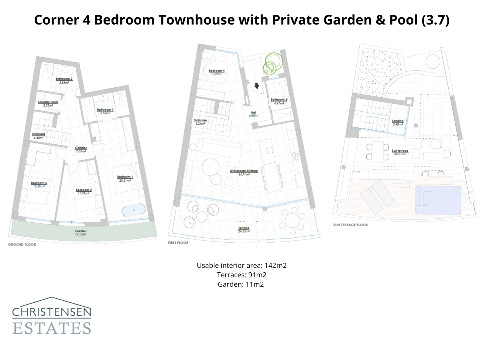 De ruime hoekwoning met 4 slaapkamers, voorzien van een tuin, meerdere terrassen en royale binnenruimtes voor het gezinsleven.