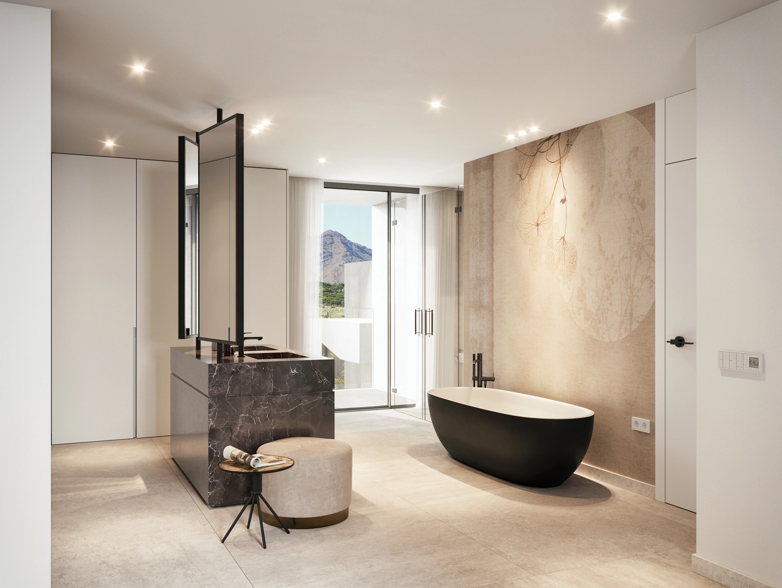 Luxe badkamers kenmerken zich door hoogwaardige materialen en een eigentijds design.