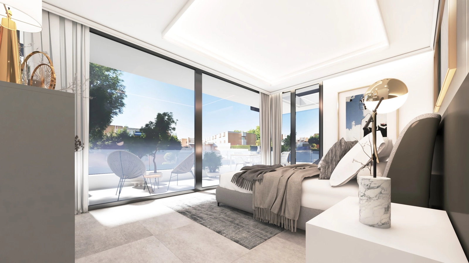 Word wakker en stap direct uw privéterras op om te genieten van de ochtendzon en frisse lucht.