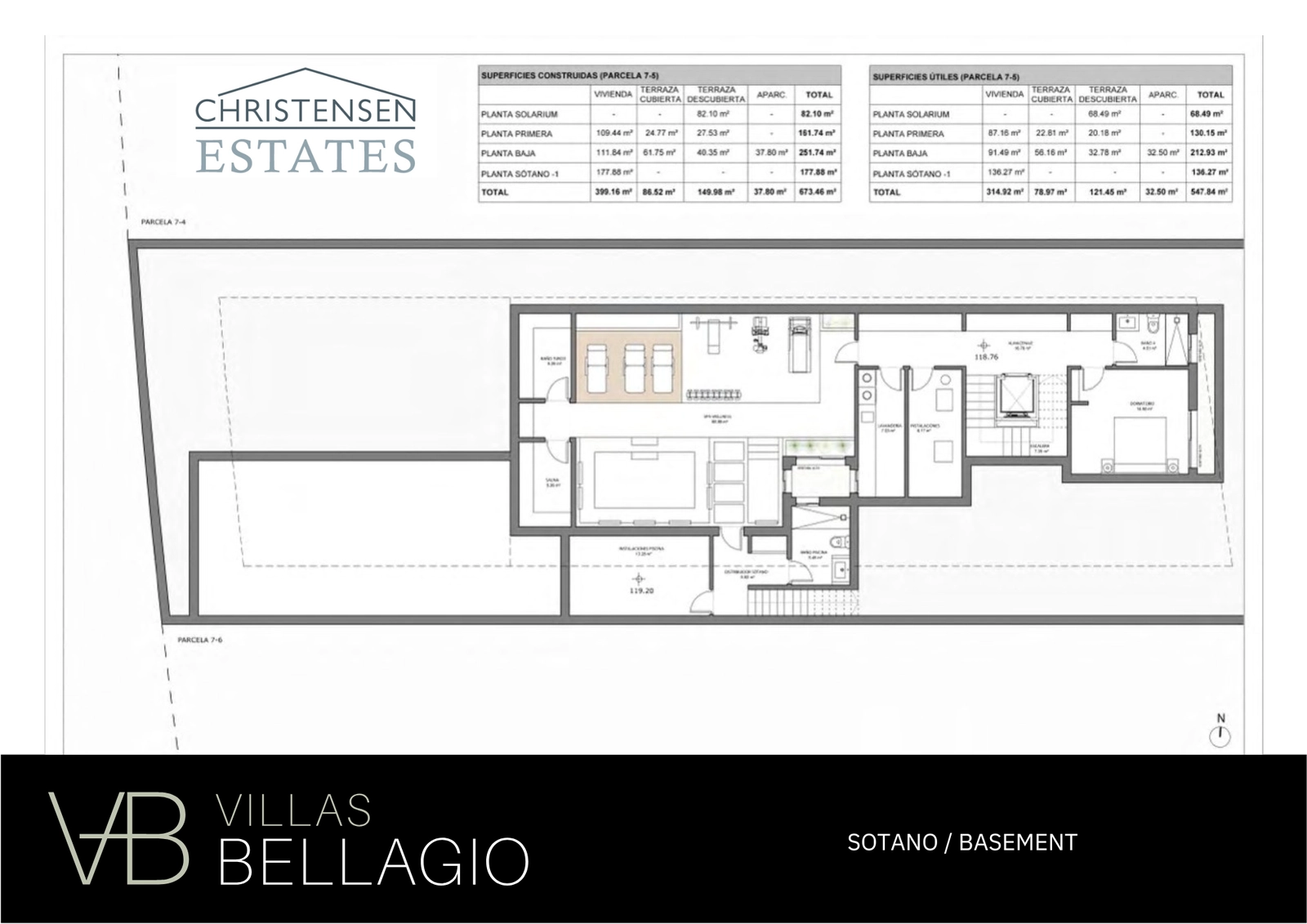 Kelderverdieping: Deze verdieping is gewijd aan wellness, met een ruime spa, fitnessruimte en extra woonruimtes voor complete ontspanning en entertainment.